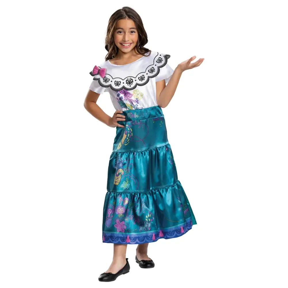 Jakks Europe B.V. Disney Encanto Mirabel Deluxe Børnekostume - Udklædningskostumer|Kostumetema