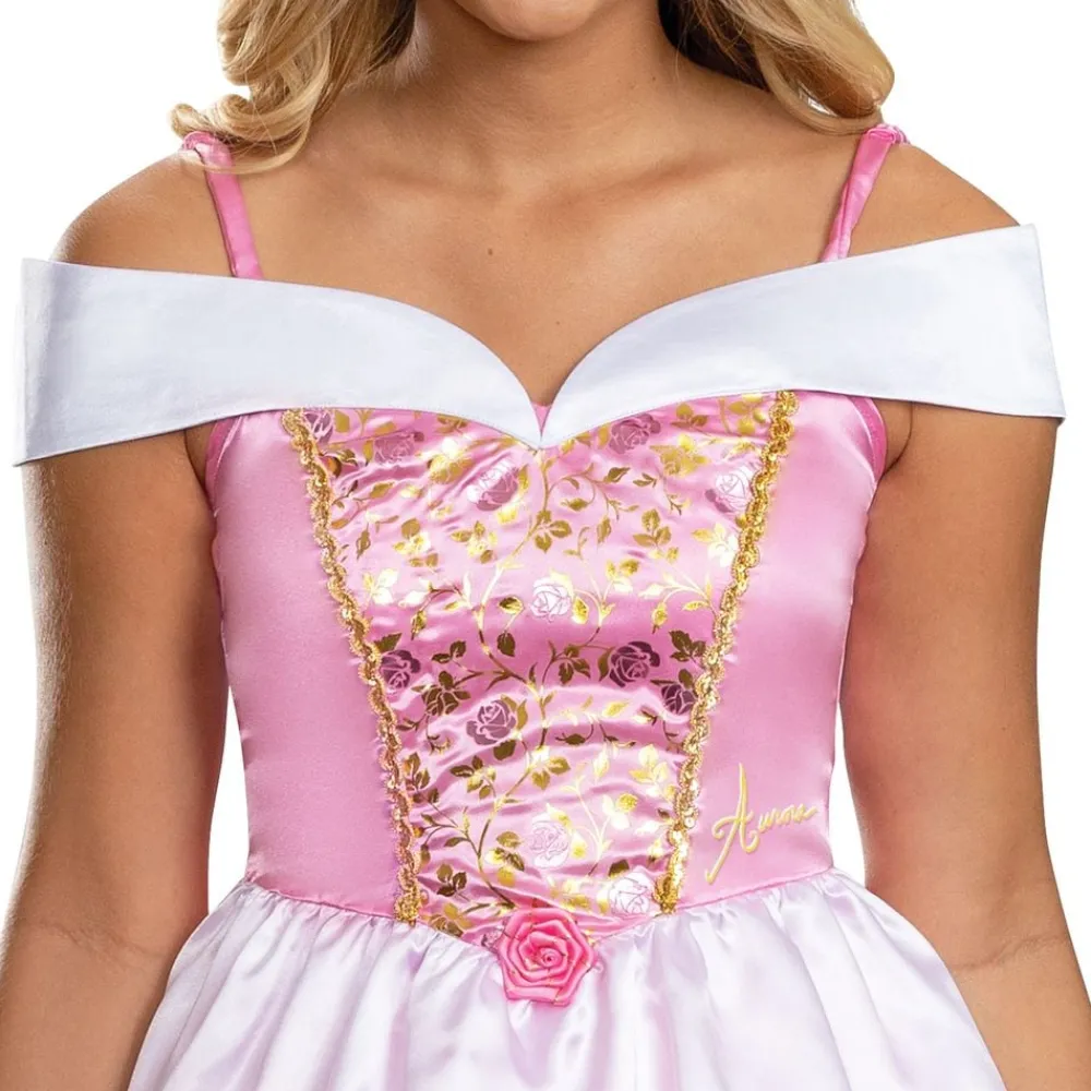 Jakks Europe B.V. Disney Tornerose Kjole Kostume - Udklædningskostumer|Kostumetema