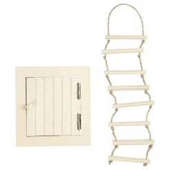Creativ Company AB DIY Nissedør Loftslem med Rebstige - Hobby & Fritid|Oppyntning