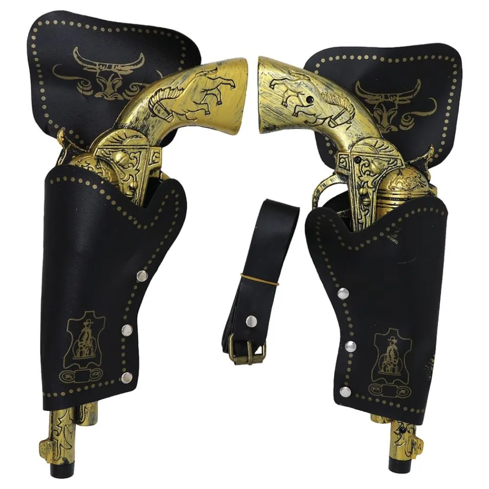 Clearance Fiestas Guirca, S.L Dobbelt hylster med pistol