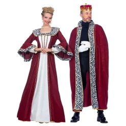 Wilbers Karnaval B.V. Dronning Deluxe Kostume - Udklædningskostumer|Kostumetema