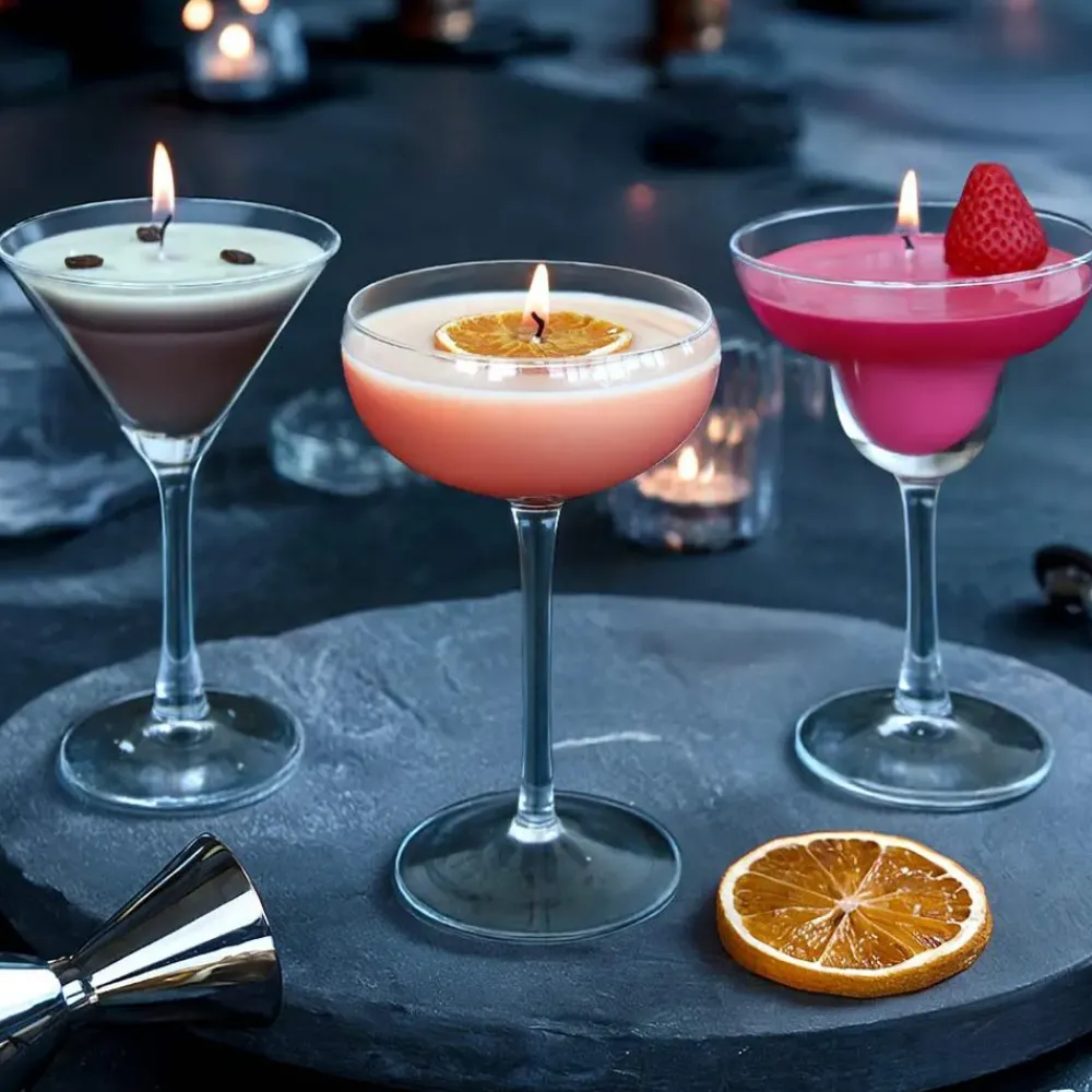 New Mikamax B.V. Duftlys Cocktailglas