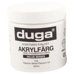Best Dynäs Import AB Duga Akrylmaling Hvid