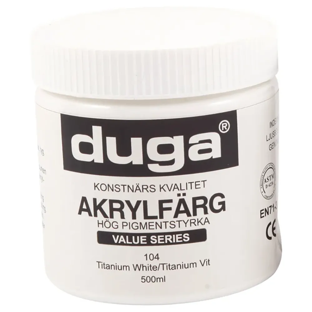Best Dynäs Import AB Duga Akrylmaling Hvid