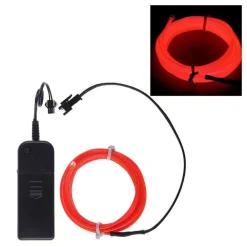 Partyking AB El Wire Batteridreven LED-kæde - Hobby & Fritid|Oppyntning