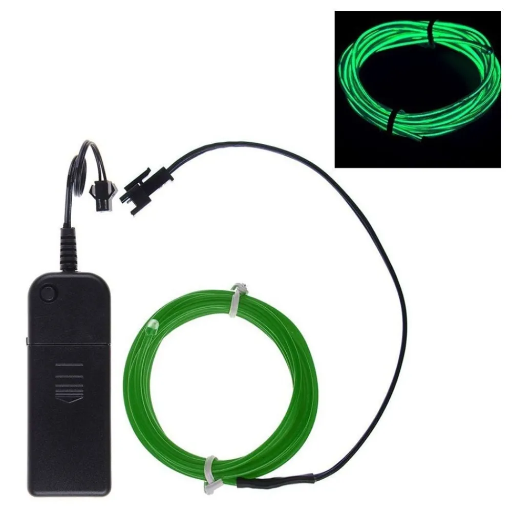 Partyking AB El Wire Batteridreven LED-kæde - Hobby & Fritid|Oppyntning