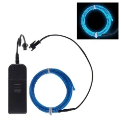 Partyking AB El Wire Batteridreven LED-kæde - Hobby & Fritid|Oppyntning