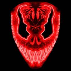 Online Original Cup SAS El Wire Djævel Rød LED Maske