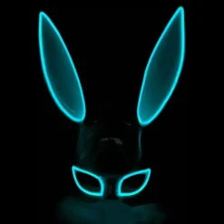 Outlet Partyking AB EL Wire Kanin LED Maske