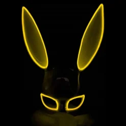 Outlet Partyking AB EL Wire Kanin LED Maske
