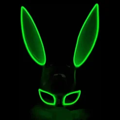 Outlet Partyking AB EL Wire Kanin LED Maske