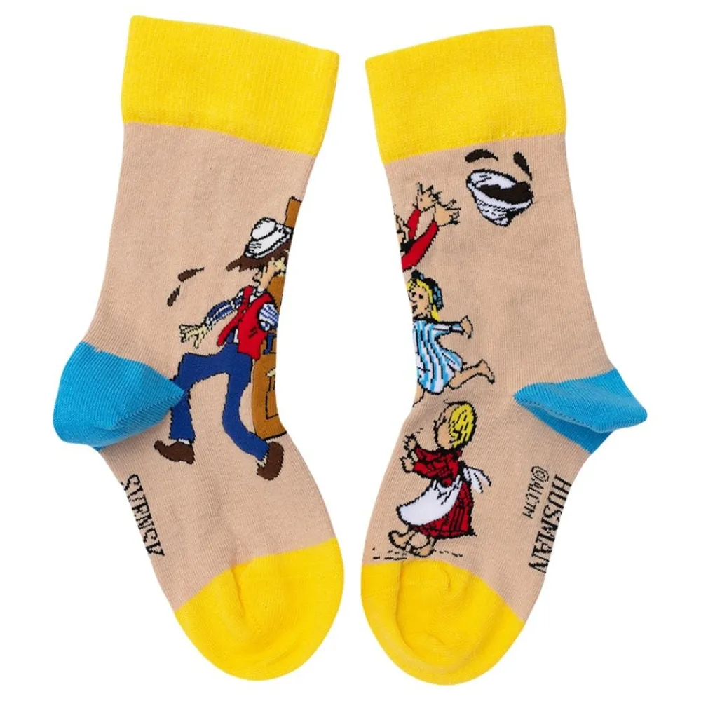 Svensk Husman Socks AB Emil fra Lønneberg™ Paltsmet Strømper til Børn - Tøj