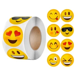 Online Partyking AB Emoji Stickers på Rulle