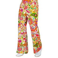 Widmann S.r.l. 60'er Flower Power Herrebukser - Tøj|Udklædningskostumer