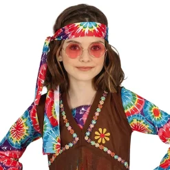 Best Fiestas Guirca, S.L 60'er Hippie Børnekostume