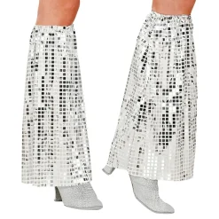 Clearance Widmann S.r.l. 70'erne Disco Benvarmere Pailletter Sølv
