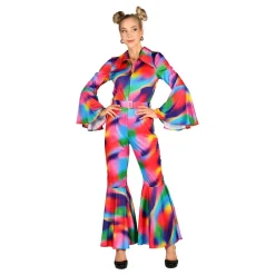 Thetru B.V. 70'er Neon Bomb Jumpsuit Kostume - Udklædningskostumer|Kostumetema