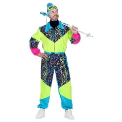 Hot Wilbers Karnaval B.V. 80'er Neon Skidragts Kostume
