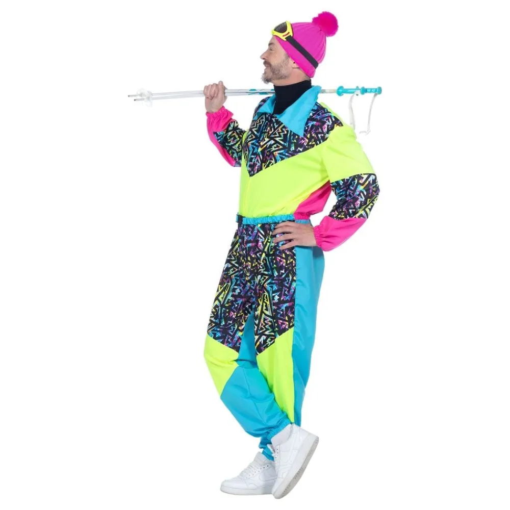 Hot Wilbers Karnaval B.V. 80'er Neon Skidragts Kostume