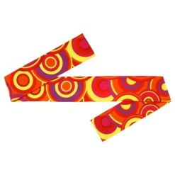 Widmann S.r.l. 70'er Pandebånd Bubbles Orange - Tilbehør|Kostumetema