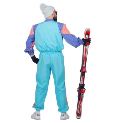 Best Wilbers Karnaval B.V. 80'er Retro Skidragt Kostume Herre