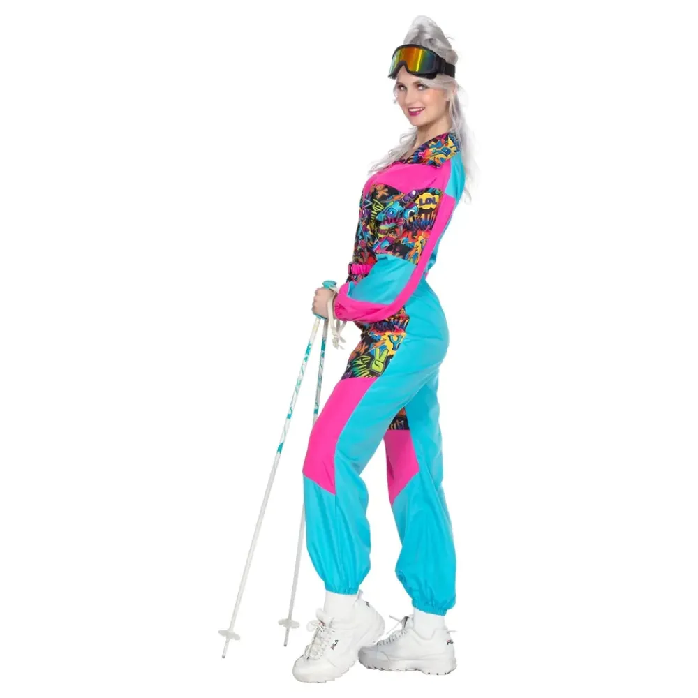 Wilbers Karnaval B.V. 80'er Retro Skidragts Kostume - Udklædningskostumer|Kostumetema