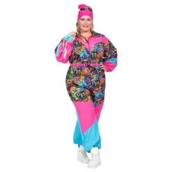 Wilbers Karnaval B.V. 80'er Retro Skidragts Kostume - Udklædningskostumer|Kostumetema