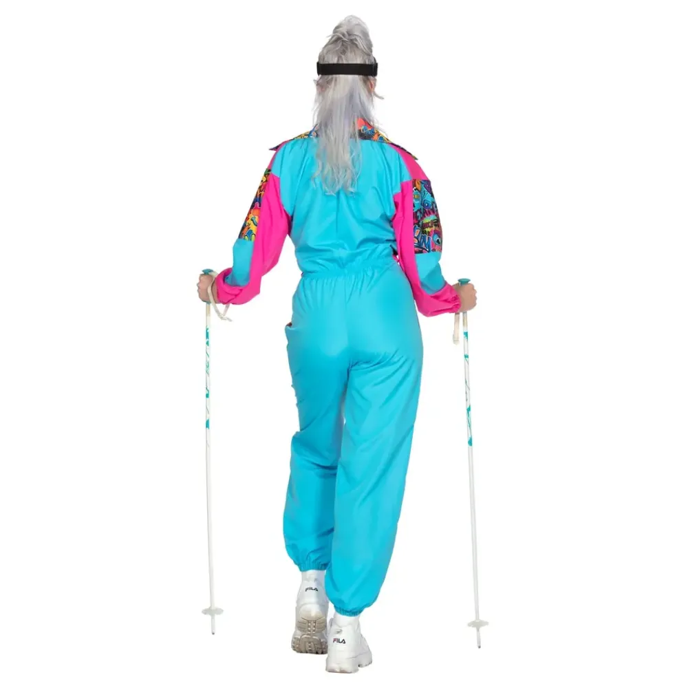 Wilbers Karnaval B.V. 80'er Retro Skidragts Kostume - Udklædningskostumer|Kostumetema