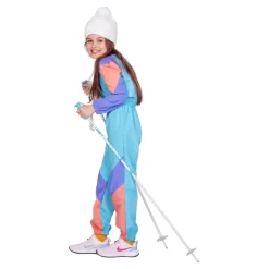 Sale Wilbers Karnaval B.V. 80'er Retro Skioverall Børnekostume