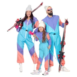 Sale Wilbers Karnaval B.V. 80'er Retro Skioverall Børnekostume