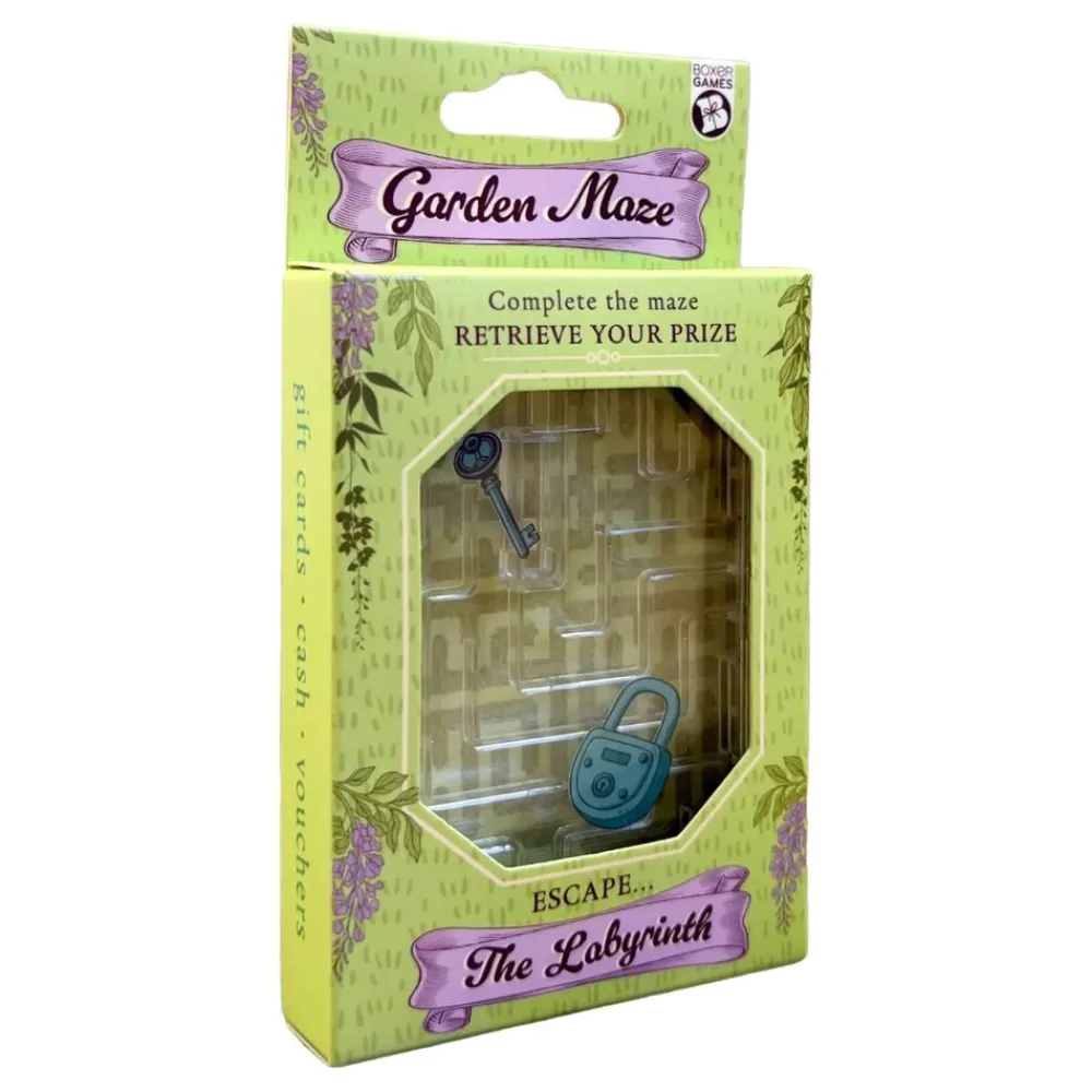Boxer Gifts Ltd Escape Maze til Gavekort Garden - Hilsningskort|Gaveindpakning