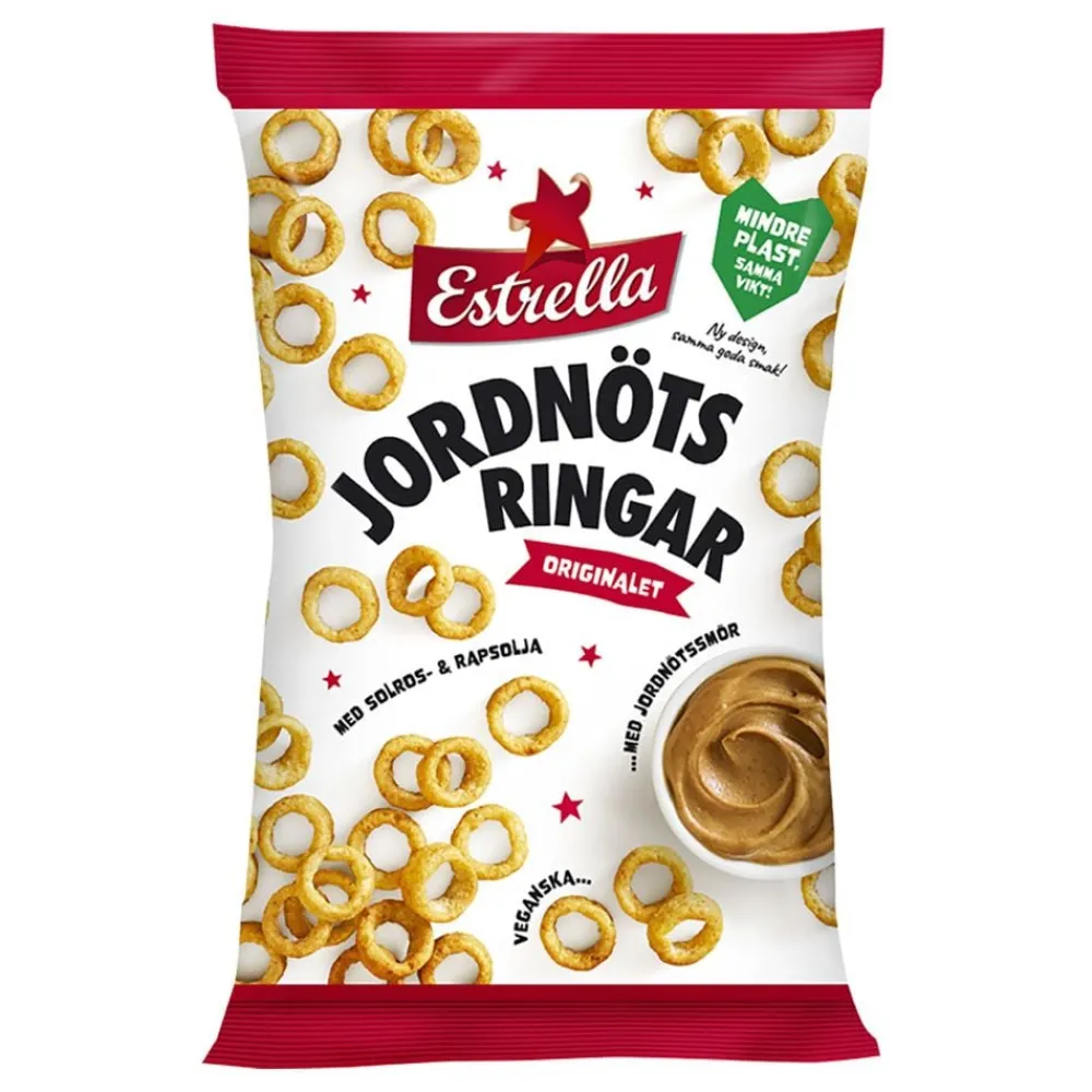 ERT Godis AB Estrella Jordnødderinge - Snacks