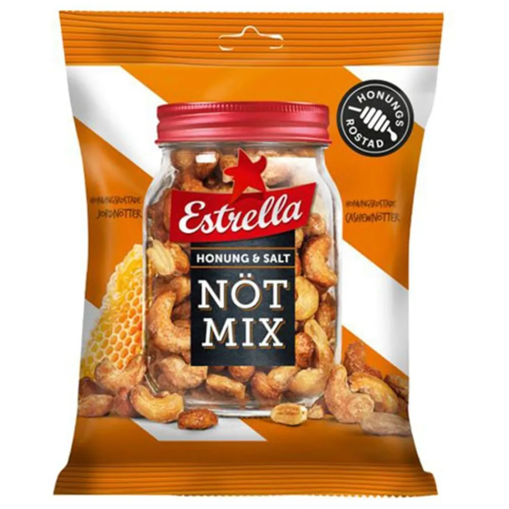 Best ERT Godis AB Estrella Nøddemix Honning & Salt