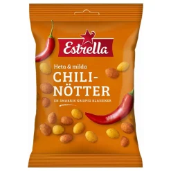 Discount ERT Godis AB Estrella Stærke & Milde Chilinødder