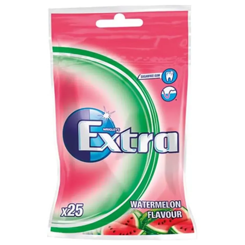 ERT Godis AB Extra Watermelon Tyggegummi - Slik