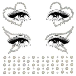 Leg Avenue Europe Face Jewels Ayla - Tøj|Accessories