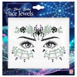 Widmann S.r.l. Face Jewels Black Widow - Tilbehør|Accessories