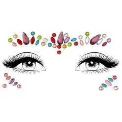 Fiestas Guirca, S.L Face Jewels Irina - Tilbehør|Accessories