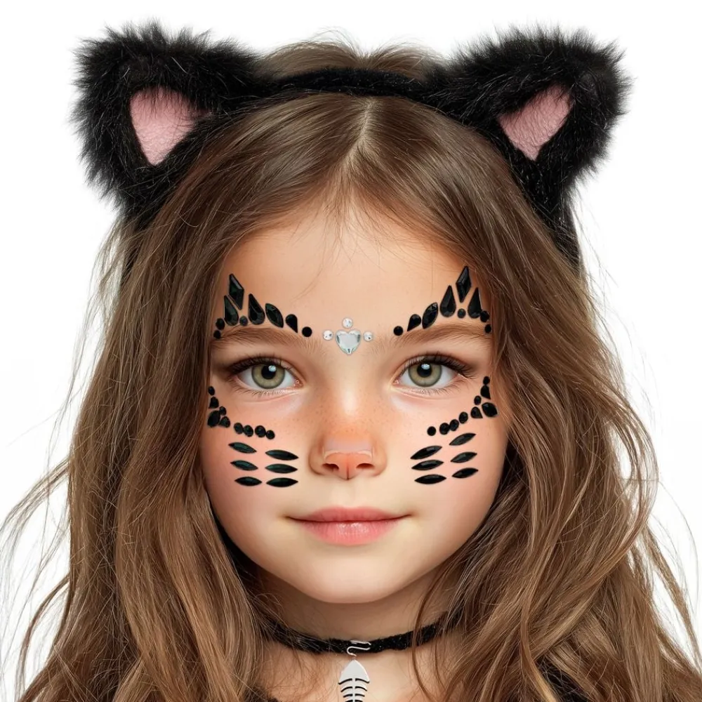 Widmann S.r.l. Face Jewels Kat til Børn - Tilbehør|Accessories