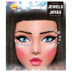 Fiestas Guirca, S.L Face Jewels Sølv Prikker