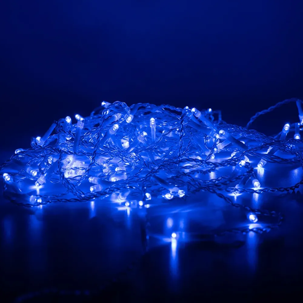 Partyking AB Fairy Light Lyskæde Blå - Hjem & Husholdning
