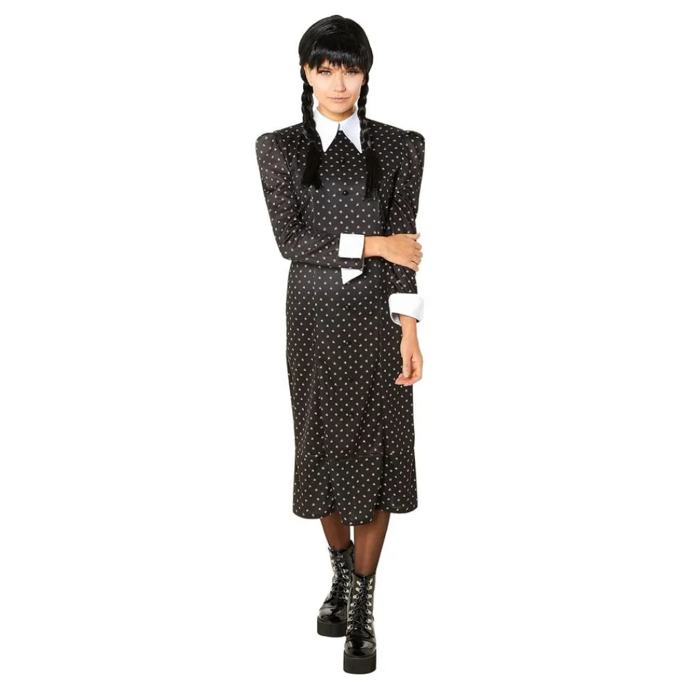Online Rubies Netherland B.V. Familien Addams Wednesday Kjole Kostume