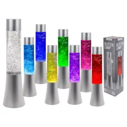 Best Out of the blue KG Farveskiftende Glitterlampe