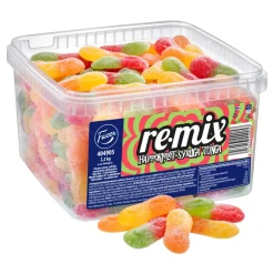 Hot ERT Godis AB Fazer Remix Syrlige Tunger Økonomipakke