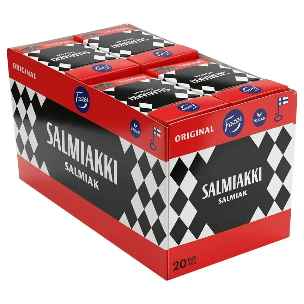 New ERT Godis AB Fazer Salmiakki Pastiller Økonomipakke