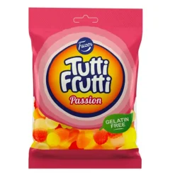 Hot ERT Godis AB Fazer Tutti Frutti Passion Slikpose