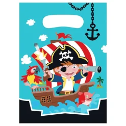 Reithmüller Europe GmbH Fødselsdagsposer Pirat Jolly Roger - Festtilbehør