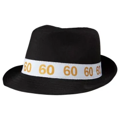 Sale Hisab/Joker Company AB Fedorahat Sort med Tal 60
