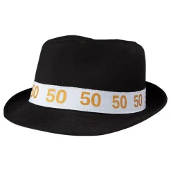 Best Hisab/Joker Company AB Fedorahat Sort med Tal 50