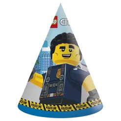 Globos Europe B.V. Festhatte LEGO City - Festtilbehør